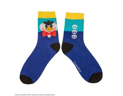 Cinereplicas Brawl Stars set ponožiek (Spike, Crow & Mr. P)