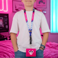 Cinereplicas Brawl Stars šnúrka na krk s puzdrom na kartu Colt 3