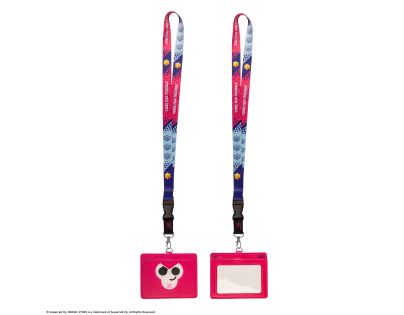 Cinereplicas Brawl Stars šnúrka na krk s puzdrom na kartu Colt