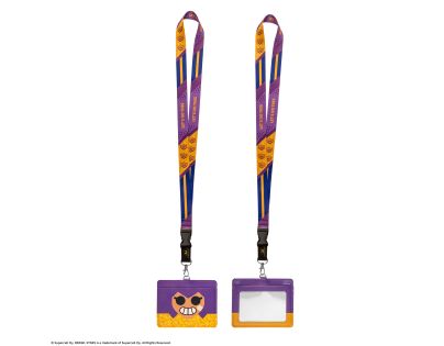 Cinereplicas Brawl Stars šnúrka na krk s puzdrom na kartu Shelly