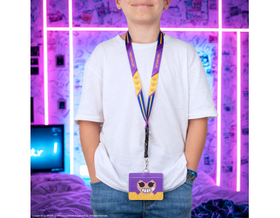 Cinereplicas Brawl Stars šnúrka na krk s puzdrom na kartu Shelly