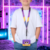 Cinereplicas Brawl Stars šnúrka na krk s puzdrom na kartu Shelly 3