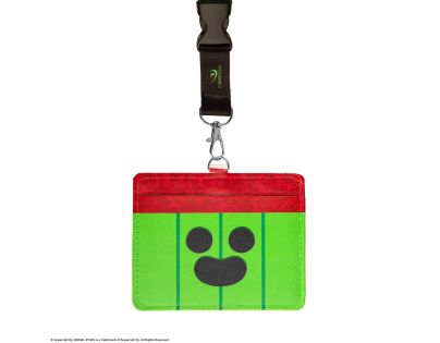 Cinereplicas Brawl Stars šnúrka na krk s puzdrom na kartu Spike