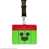 Cinereplicas Brawl Stars šnúrka na krk s puzdrom na kartu Spike 2