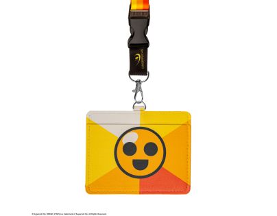 Cinereplicas Brawl Stars šnúrka na krk s puzdrom na kartu Starr Drop