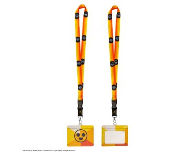 Cinereplicas Brawl Stars šnúrka na krk s puzdrom na kartu Starr Drop