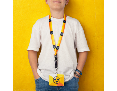 Cinereplicas Brawl Stars šnúrka na krk s puzdrom na kartu Starr Drop