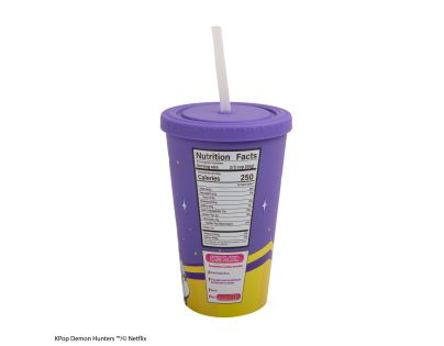 Cinereplicas K-pop Demon Hunters hrnček so slamkou Rumi Superstar Flavour