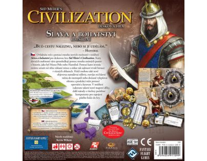 Fantasy Flight Games FCI02CZ - Civilization - Rozšíření Sláva a bohatství