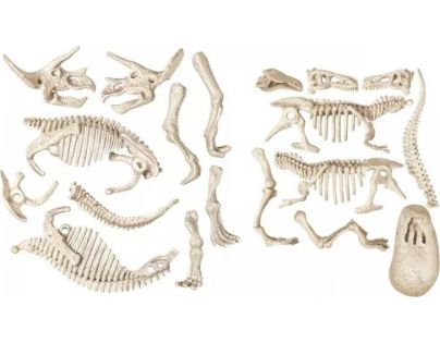 Clementoni Archeo-Fun T-rex a Triceratops