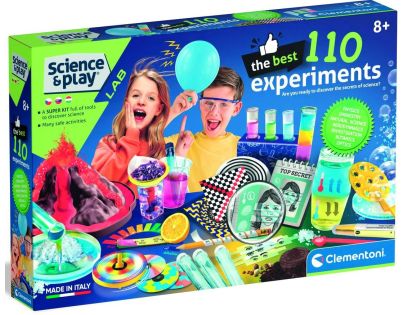 Clementoni 110 najlepších experimentov vedecká sada