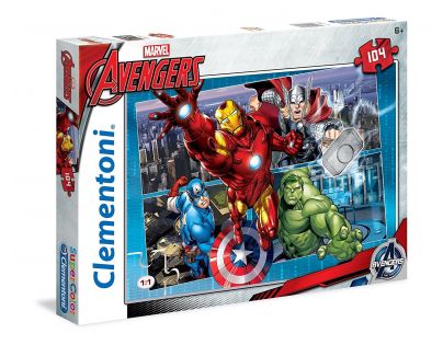 Clementoni Avengers Supercolor 104 dílků