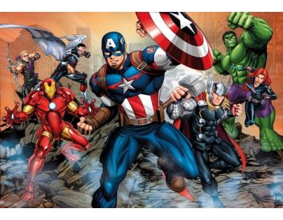 CLEMENTONI MAXI Avengers: Pripravení k boju 104 dielikov