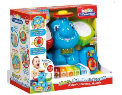 Clementoni Baby Interaktívne slon so zvukmi