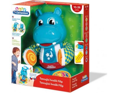 Clementoni Baby Interaktívne tancujúce hroch Filip