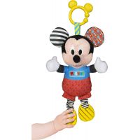 Clementoni Baby Mickey plyšový so zvukmi a úchytom 25cm 2