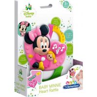 Clementoni Baby Minnie chrastítko srdíčko 3