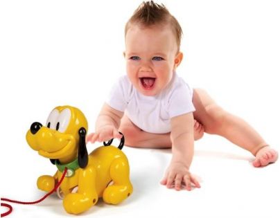 Clementoni Baby Pluto tahací pejsek