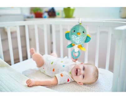 Clementoni Baby Plyšová zvonkohra vtáčik