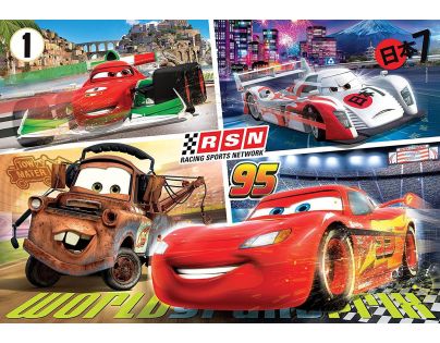 Clementoni Cars Supercolor Auta RSN Puzzle 250 dílků