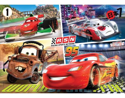 Clementoni Cars Supercolor Autá RSN Puzzle 60 dielikov
