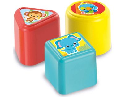 Clementoni Clemmy baby Hrací stolík s kockami a zvieratkami