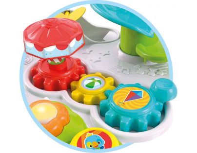 Clementoni Clemmy baby Hrací stolík s kockami a zvieratkami