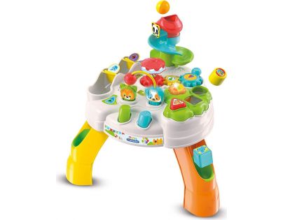 Clementoni Clemmy baby Hrací stolík s kockami a zvieratkami