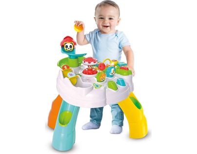Clementoni Clemmy baby Hrací stolík s kockami a zvieratkami