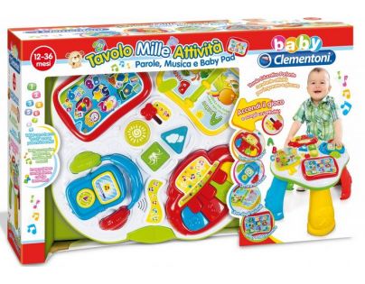 Clementoni CLEMMY Baby Interaktívne stolček