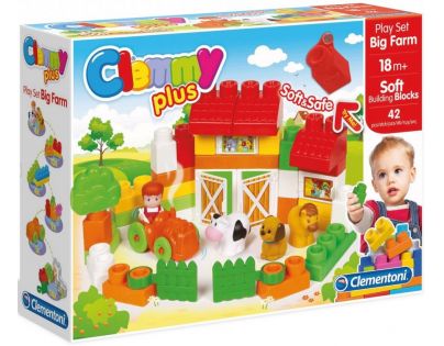 Clementoni Clemmy Plus Velká farma 42ks