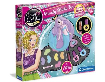 Clementoni Crazy Chic Make-up sada morská panna