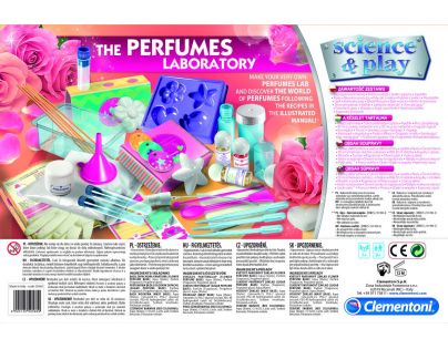 Clementoni Detské laboratóium Výroba parfémov