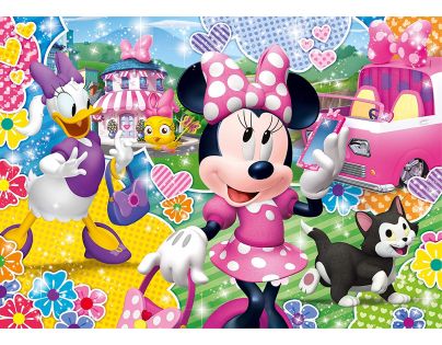 Clementoni Disney Minnie Supercolor Glitter 104 dielikov