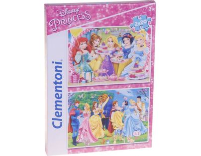 Clementoni Disney Princes Supercolor Princezny 2 x 20 dílků