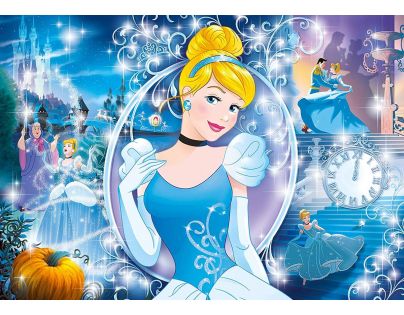 Clementoni Disney Princess Briliant 104 dílků