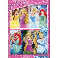 Clementoni Disney Princess Princezny 2 x 20 dílků 2