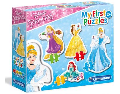 Clementoni Disney Princess Princezny 3+6+9+12