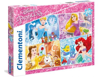 CLEMENTONI 29740 Disney princezny: Barevné světy 250 dílků