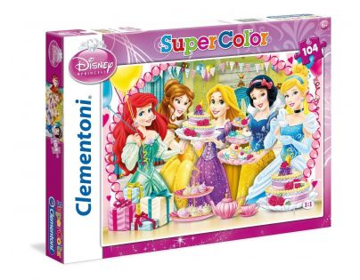 Clementoni Disney Princess Supercolor Puzzle 104d