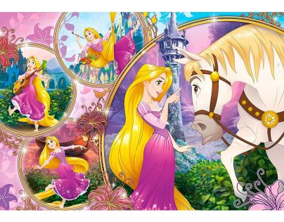 Clementoni Disney Princess Supercolor Maxi na vlásku 24 dielikov