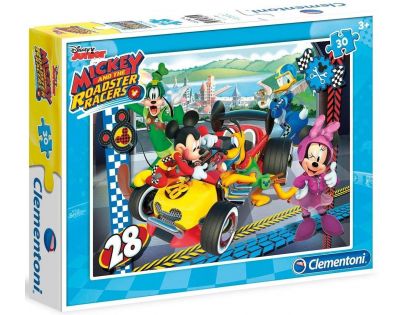 Clementoni Disney Mickey pretekár 30 dielikov