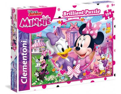 Clementoni Disney Minnie Briliant 104 dílků