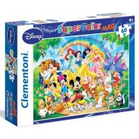 Clementoni Disney Supercolor Maxi Puzzle 60 dielikov Clementoni Disney Supercolor Maxi Puzzle 60 dielikov