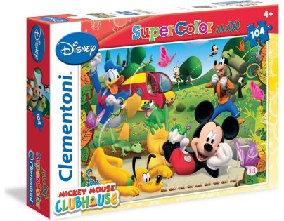 Clementoni Disney Supercolor Mickey Mouse Maxi 104 dílků