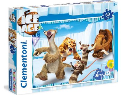Clementoni Doba Ľadová Puzzle Supercolor 60 dielikov