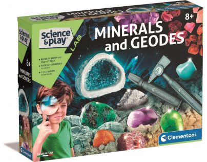 Clementoni Experimentálna sada Science & Play Výroba kameňov a minerálov