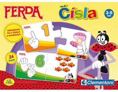 Clementoni 99773 - Ferda Čísla