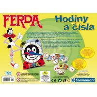 Clementoni 99775 - Ferda Hodiny a čísla 2