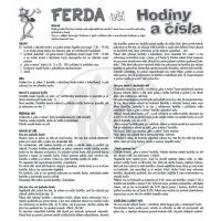 Clementoni 99775 - Ferda Hodiny a čísla 3